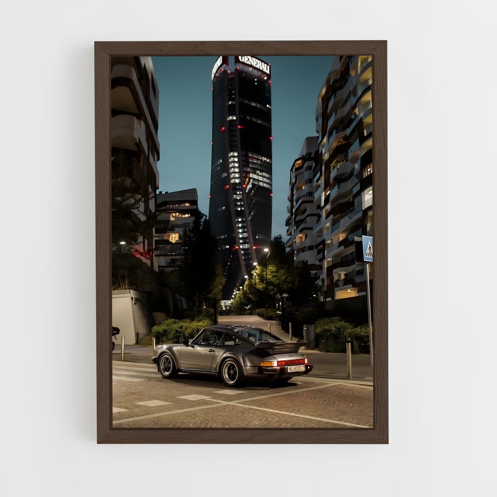 Poster Turbo Urban – affiche Porsche (vue 5)